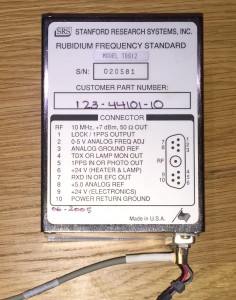 SRS rubidium frequency standard